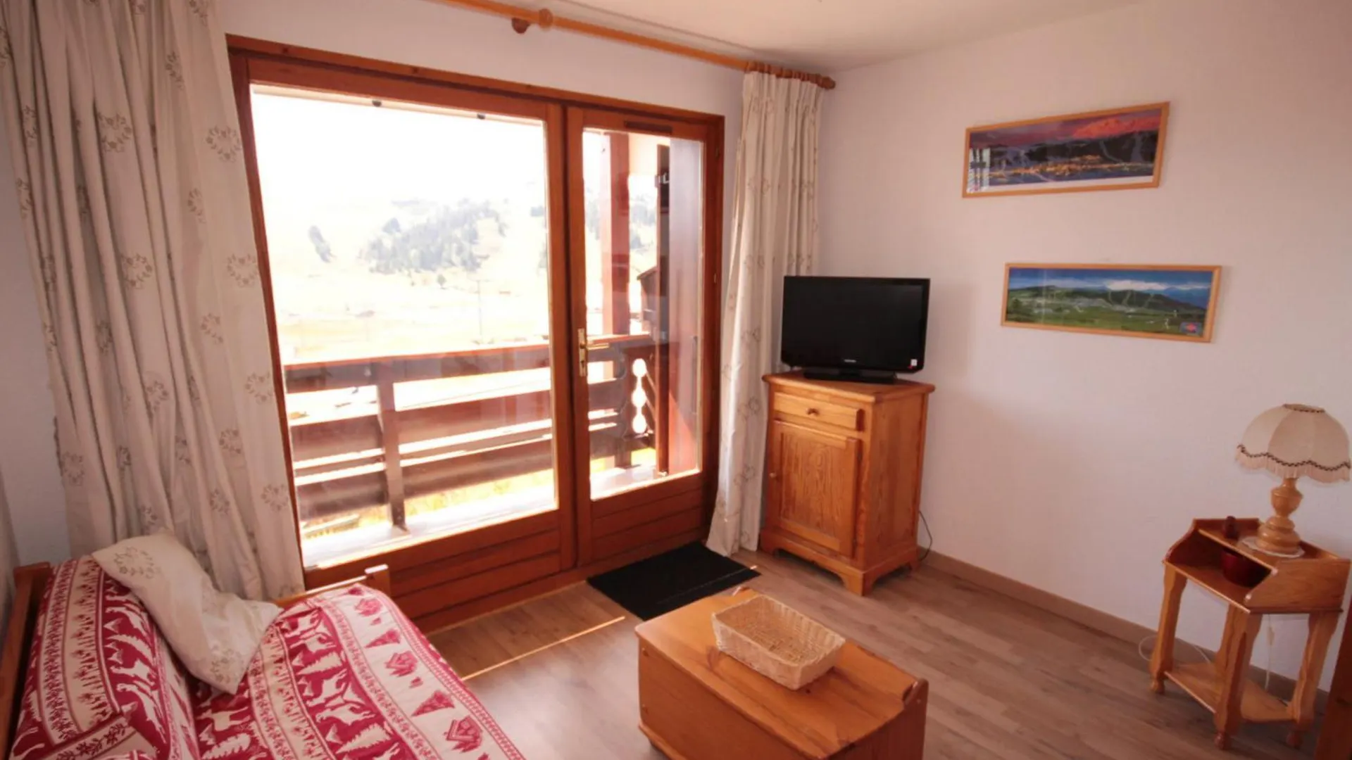 Studio Cabine 4 Pers, Plein Sud, Les Saisies - Fr-1-293-146 아파트